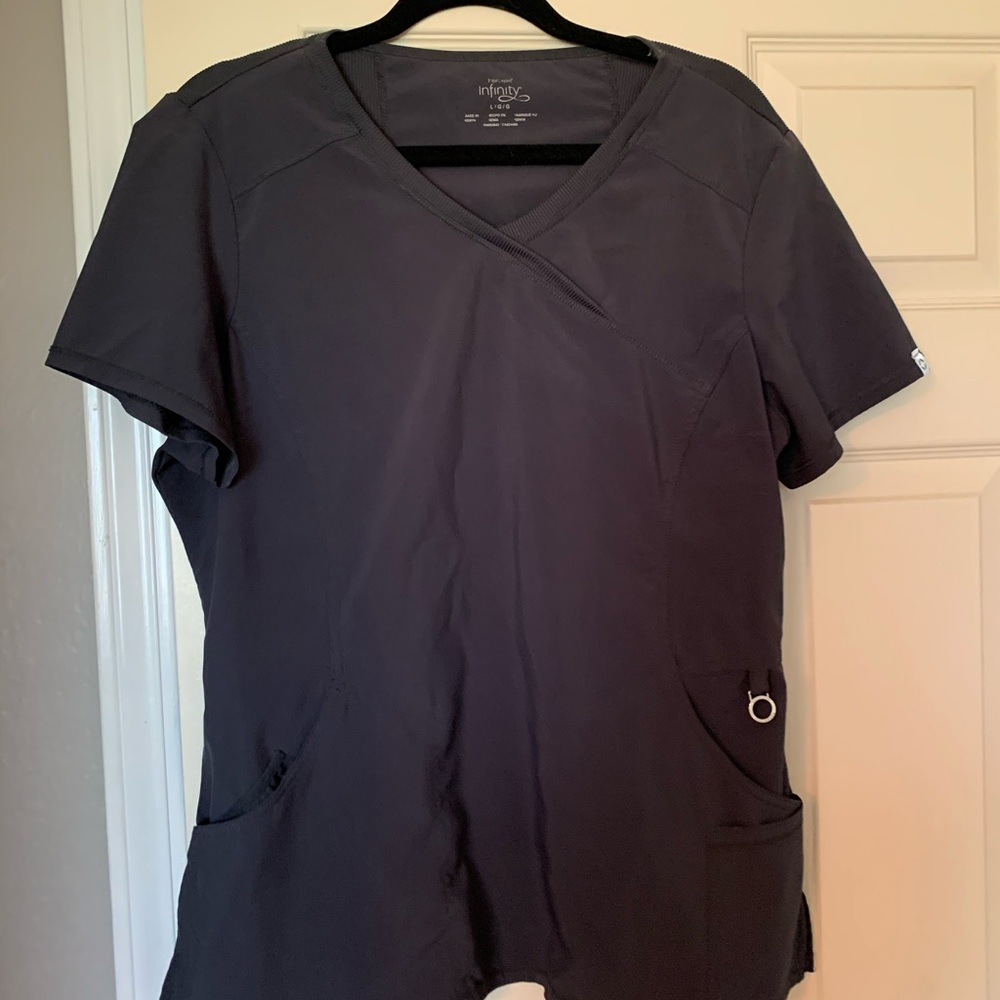 Infinity by cherokee scrub top